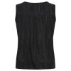 MARTA DU CHATEAU - PERLA TOP | BLACK