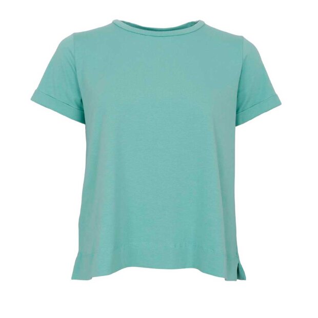 BLACK COLOUR - MAY SS T-SHIRT | PASTEL GREEN